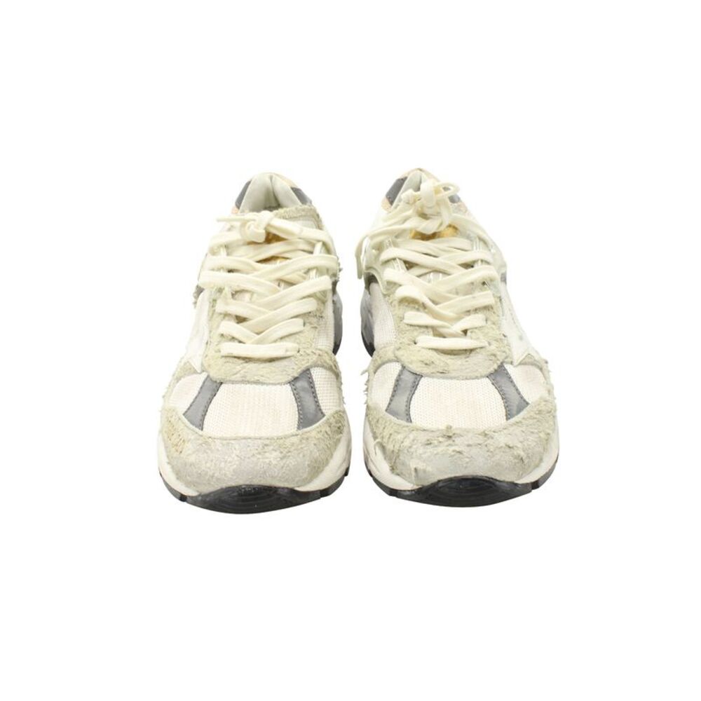 Golden Goose Dad Sneakers in Cream Suede - Picture 2 of 12
